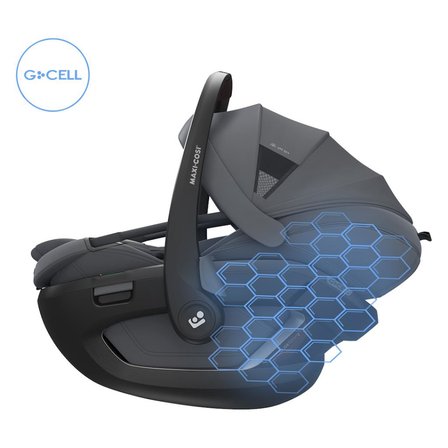 Maxi-Cosi Coral SlidePro Tam Yatabilen Modüler 0-13 Kg Ana Kucağı ve Oto Koltuğu Moon Graph