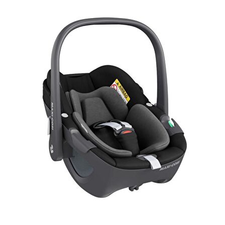 Maxi-Cosi ADAC'lı Pebble 360 Derece Dönebilen Yatabilen Bebek Oto Koltuğu ve Ana Kucağı 0-13 kg Essential Black