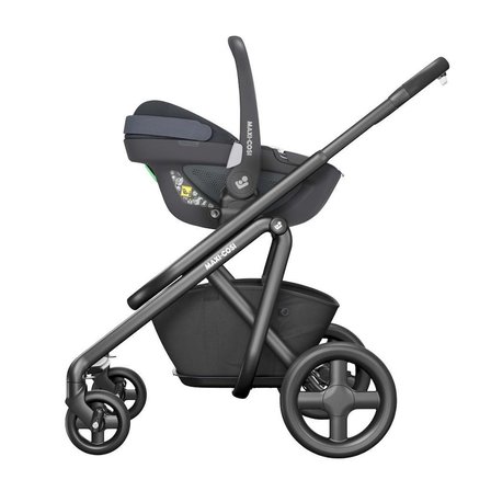 Maxi-Cosi ADAC'lı Pebble 360 Derece Dönebilen Yatabilen Bebek Oto Koltuğu ve Ana Kucağı 0-13 kg Essential Graphite