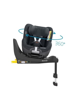 MAXİ-COSİ Maxi Cosi Pearl Adac'lı 0-18 Kg 360 Dönebilir Oto Koltuğu Authentic Graphite
