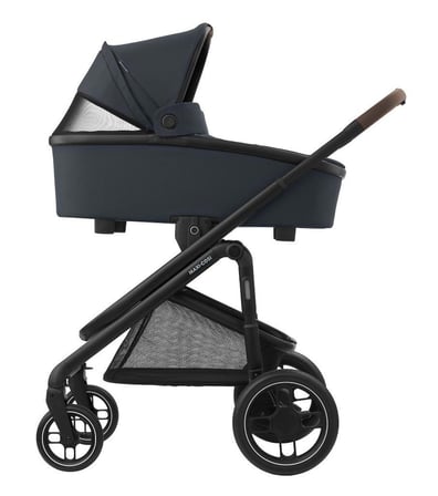 Maxi Cosi Plaza+ Ekstra Portbebeli Seyahat Sistem Olabilen Tek Elle Katlanabilen Doğumdan İtibaren Kullanılabilen Bebek Arabası Essential Graphite