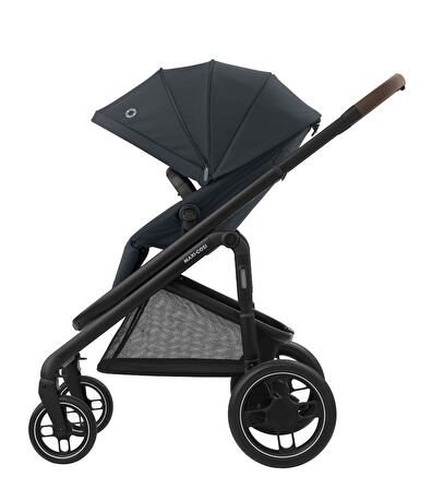 Maxi Cosi Plaza+ Ekstra Portbebeli Seyahat Sistem Olabilen Tek Elle Katlanabilen Doğumdan İtibaren Kullanılabilen Bebek Arabası Essential Graphite