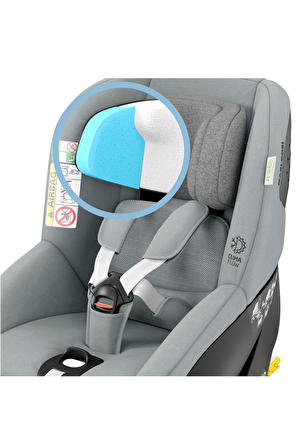 Maxi-Cosi Mica Pro Eco I-Size 360° Dönebilen Isofixli 0 - 18 kg Oto Koltuğu Gri