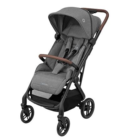 Maxi-Cosi Soho Kompakt Seyahat Sistem Olabilen Otomatik Katlanan Bebek Arabası Select Grey