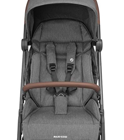 Maxi-Cosi Soho Kompakt Seyahat Sistem Olabilen Otomatik Katlanan Bebek Arabası Select Grey