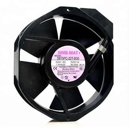 NMB-MAT 5915PC-22T-B30 Aksiyel Fan