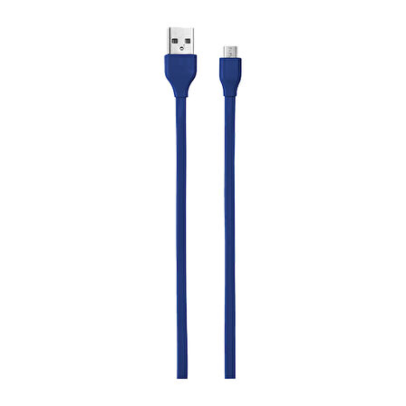 Trust 20136 Urban Flat Micro Usb 1M Kablo,Mavi 