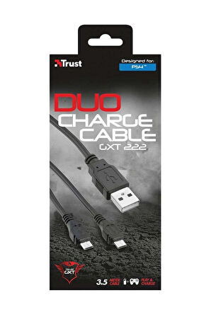 20165 GXT222 PS4 İkili Şarj ve Oynatma Kablosu