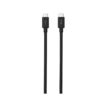 Trust 21176 Usb C To Usb C Kablo 1M Siyah (Usb 2.0)