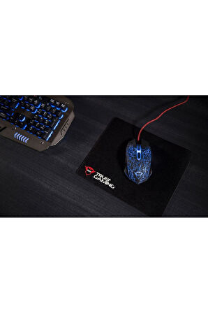 IZZA GXT 105 USB 2400 Dpı Siyah 6 Buttons RGB Oyuncu Mouse