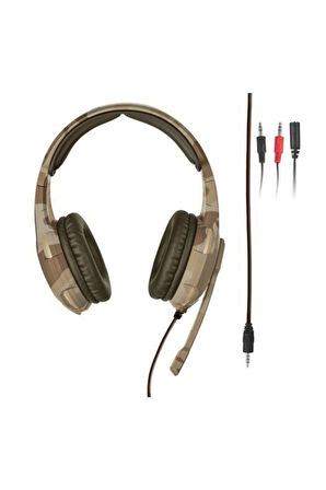22208 Gxt 310d Radius Oyun Kulaklığı Desert Camo