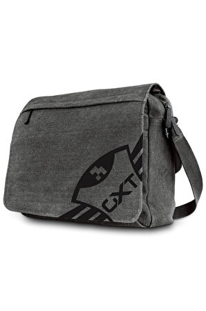 Gxt 1260 Yuni Messenger 15.6” Notebook Için Uyumlu Kanvas Oyuncu Omuz Postacı Çantası