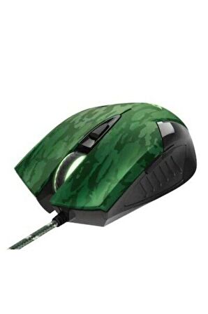 Trust Rixa Camo Gxt 781 Kablolu Oyuncu Mouse + Mouse Pad