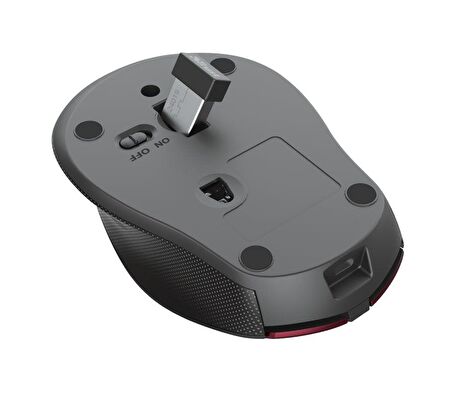 ZAYA WRL RCHRGABLE MOUSE RED