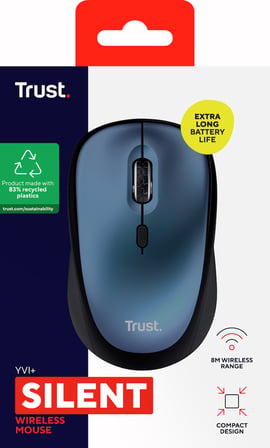 Trust 24551 Yvi+Sessiz Kablosuz Mouse-M