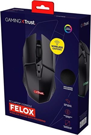 Trust GXT112 FELOX Gaming Mouse+MPad-Syh