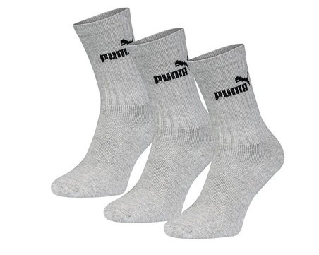 Puma Elements Crew Sock 3P Çorap (3 Çift) 88329607 Gri