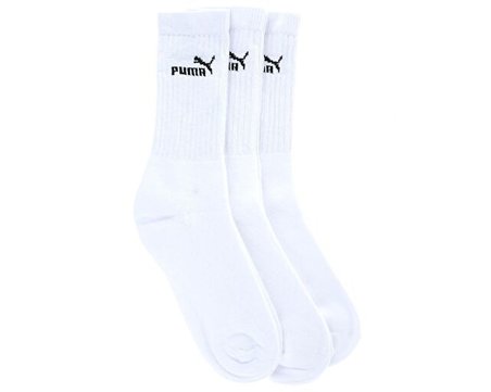 Puma Elements Crew Sock 3P Çorap (3 Çift) 88329602 Beyaz