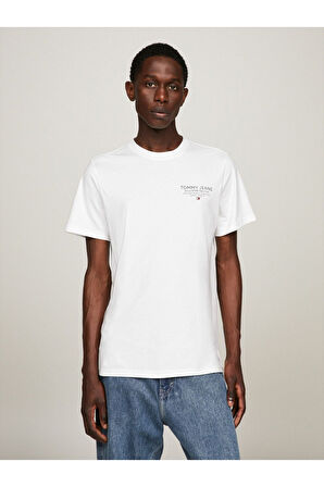 Essential Slim Fit Logo Grafikli Tişört