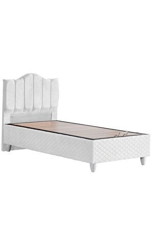 Baza, Trend Tek Kişilik Baza Başlık Letto Yatak Seti - Antrasit