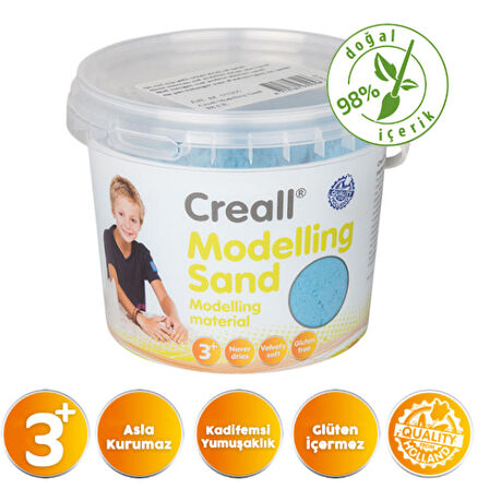 Creall Kinetik Modelleme Kumu 750gr Mavi