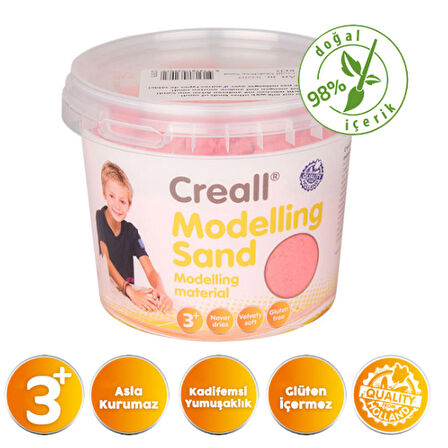 Creall Kinetik Modelleme Kumu 750gr Kırmızı