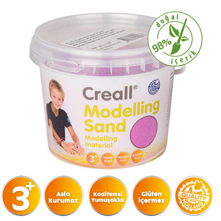 Creall Kinetik Modelleme Kumu 750gr Mor