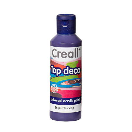 Creall Top Deco - Koyu Mor