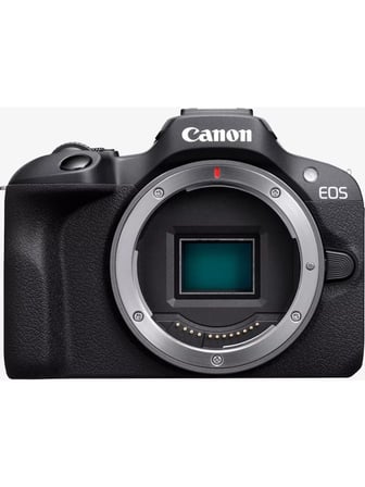 Canon R100 Aynasız Fotoğraf Makinesi RF 18-45 + RF 75-300 Double Lens Kit