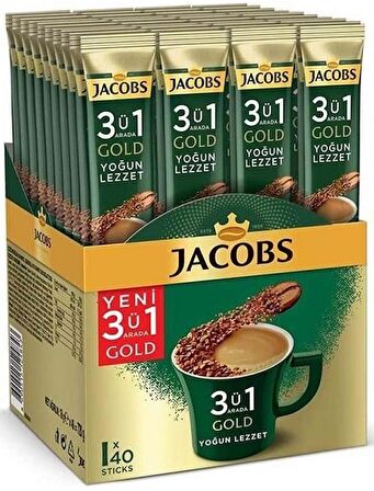 JACOBS KAHVE 3 Ü 1 ARADA YOĞUN LEZZET 18GR