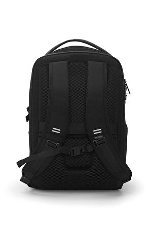 XD Design Bizz Backpack Erkek 15.6'' Inç Suya Dayanıklı Siyah Laptop Sırt Çantası