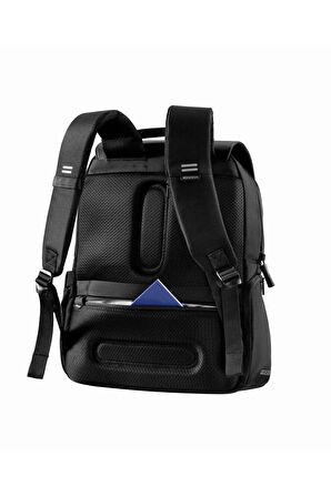 XD Design Bobby Soft Daypack Hırsızlık Önleyici Tasarım Siyah Sırt Çantası 18 L