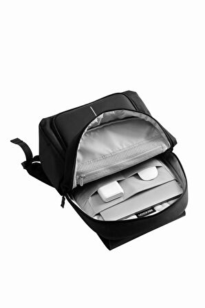 XD Design Bobby Soft Daypack Hırsızlık Önleyici Tasarım Siyah Sırt Çantası 18 L