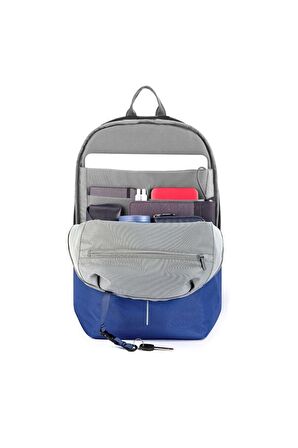 XD Design Bobby Soft Usb Şarj Girişli Suya Dayanıklı Hırsızlık Önleyici Tasarımlı Körüklü Sırt Çantası 13-16 L