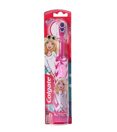 Colgate Kids Barbie Pilli Çocuk Diş Fırçası Extra Soft Pembe Beyaz