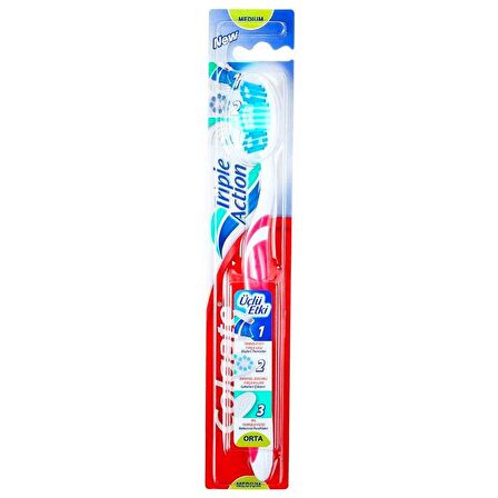 Colgate Üçlü Etki Orta Diş Fırçası