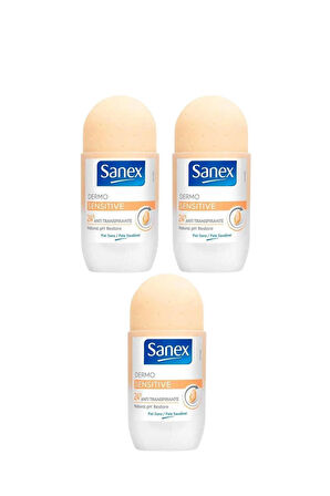 Dermo Sensıtıve Roll On 50 ml (3 Adet)