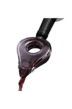 Vacu Vin Wine Aerator - Şarap Havalandırıcı Gri - Kutulu