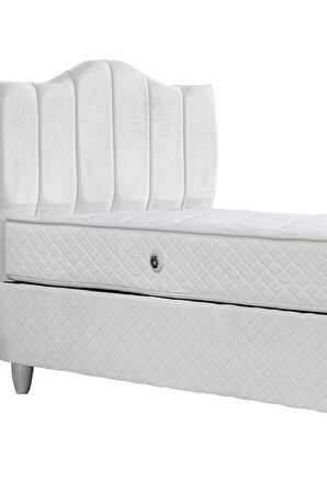 Baza, Trend Tek Kişilik Baza Başlık Letto Yatak Seti - Antrasit