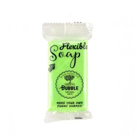 Treets Bubble Flexible Yumuşak Sabun 50Gr Yeşil