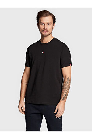 Essentials Small Logo T-Shirt Black Regular Fit