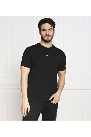 Essentials Small Logo T-Shirt Black Regular Fit