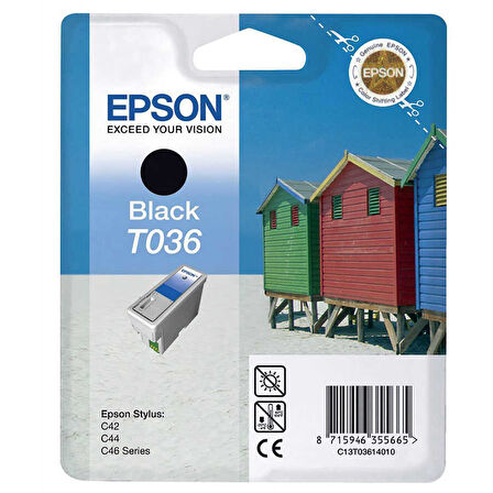 Epson T036-C13T03614020 Siyah Orijinal Kartuş