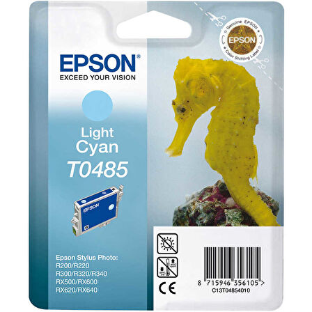 Epson T0485-C13T04854020 Açık Mavi Orijinal Kartuş