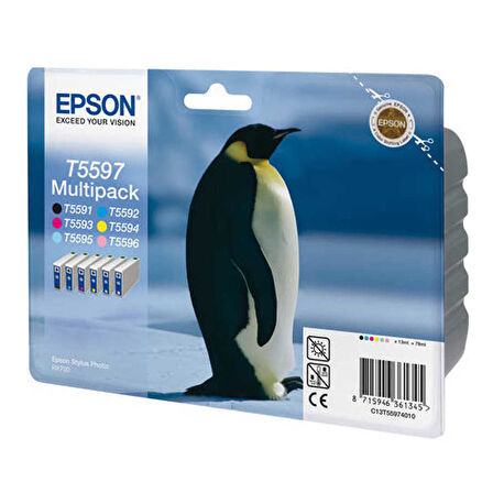 Epson T5597-C13T55974020 Orijinal Kartuş Paketi