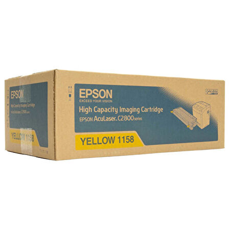 Epson C2800-C13S051158 Sarı Orijinal Toner Yüksek Kapasiteli