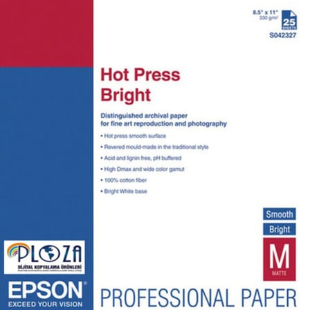 C13S042333 Epson Sıcak Baskı Parlak Kağıt 330G / M² 17 "432Mm X 1