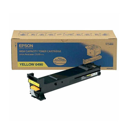 Epson CX-28C13S050490 Sarı Orijinal Toner