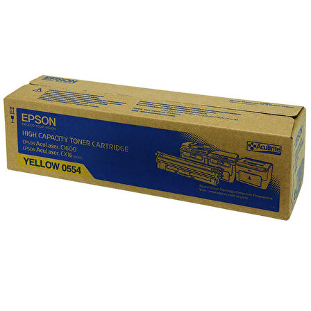 Epson CX-16C13S050554 Sarı Orijinal Toner Yüksek Kapasiteli