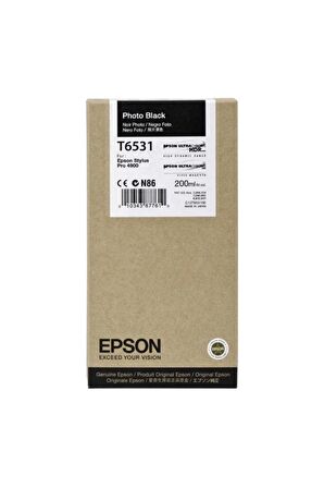 Epson T6531 C13T653100 Foto Siyah Kartuş Pro 4900